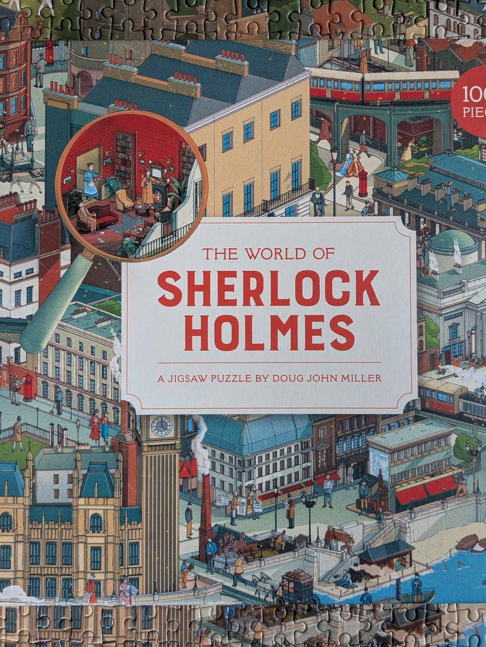 Sherlock Holmes 1000 Piece Puzzle - Lawrence King